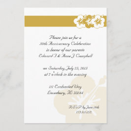 Luau Einladungen zum 50. Jahrestag