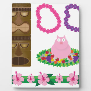 Luau Fotoplatte