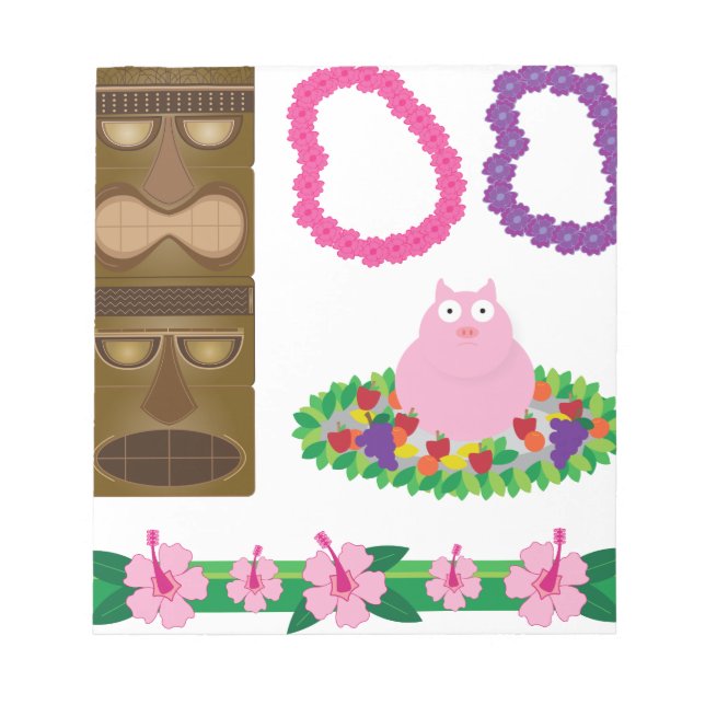 Luau Notizblock (Vorderseite)