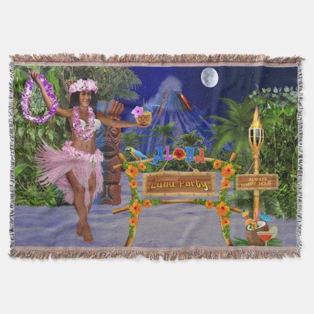 LUAU-PARTY DECKE (Vorderseite)