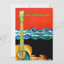 Luau Party Einladung