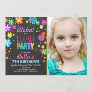 Luau Party Einladung Tropischer Geburtstag Aloha