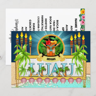LUAU - Rückseite beachten - Einladung