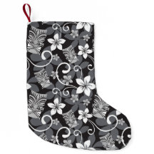 LUAU TIKI MUSTER (HOLZKOHLE) KLEINER WEIHNACHTSSTO