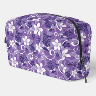 LUAU TIKI MUSTER (LILA) DOPP KIT WASCHBEUTEL