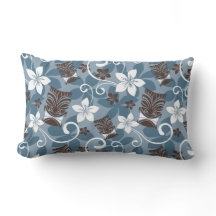 LUAU TIKI PATTERN (BLAU)