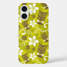 LUAU TIKI PATTERN iPhone 16 HÜLLE
