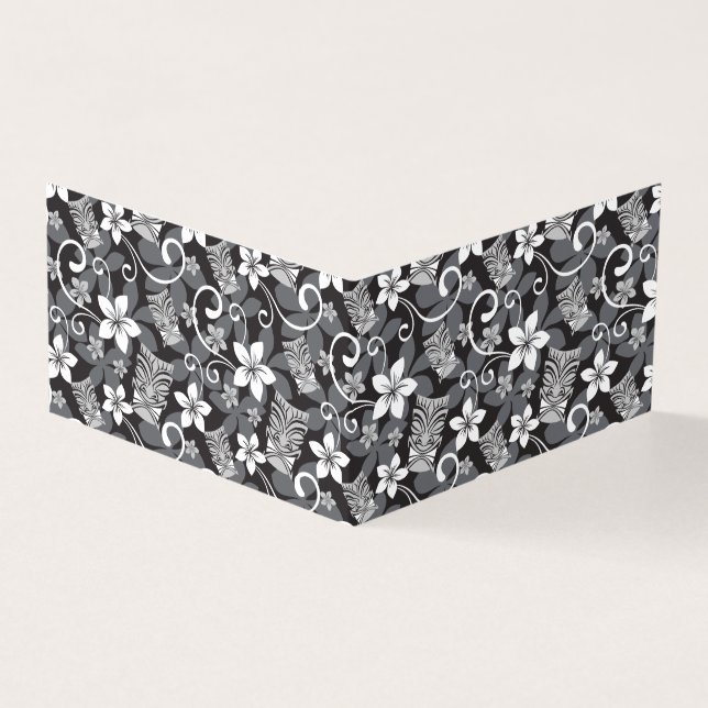 LUAU TIKI PATTERN (CHARCOAL) (Vorderseite)