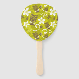 LUAU TIKI PATTERN FÄCHER