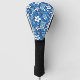 LUAU TIKI PATTERN (HELLBLAU) GOLF HEADCOVER