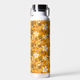 LUAU TIKI PATTERN (ORANGE) TRINKFLASCHE