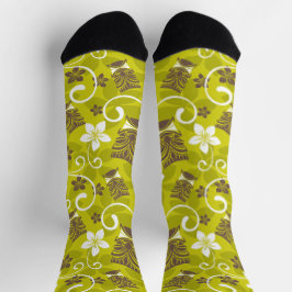 LUAU TIKI PATTERN SOCKEN