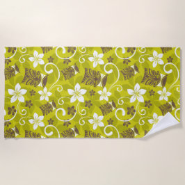 LUAU TIKI PATTERN STRANDTUCH