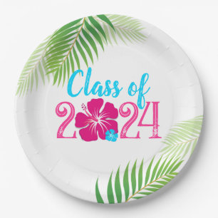 Luau Tropical Class of 2024 Graduation Party Pappteller