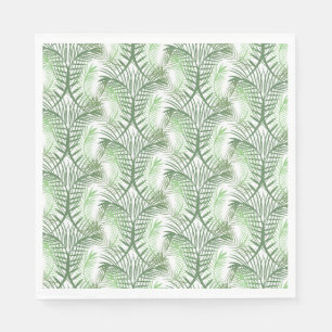 Luau Tropical Palm Blätter Serviette