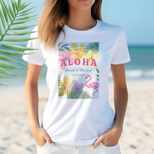 Luau-Verlobungsfeier T-Shirt