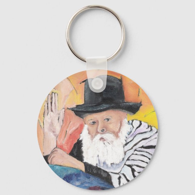 LUBAVITCHER REBBE SCHLÜSSELANHÄNGER (Vorderseite)