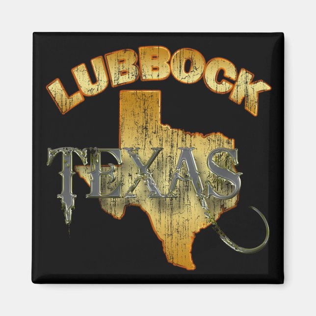 LUBBOCK, TEXAS MAGNET (Vorne)