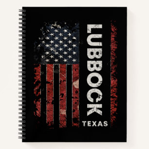 Lubbock Texas Notizbuch
