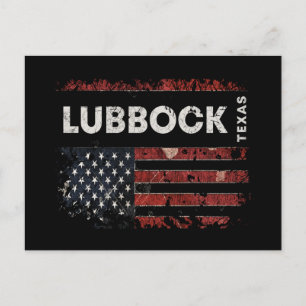 Lubbock Texas Postkarte