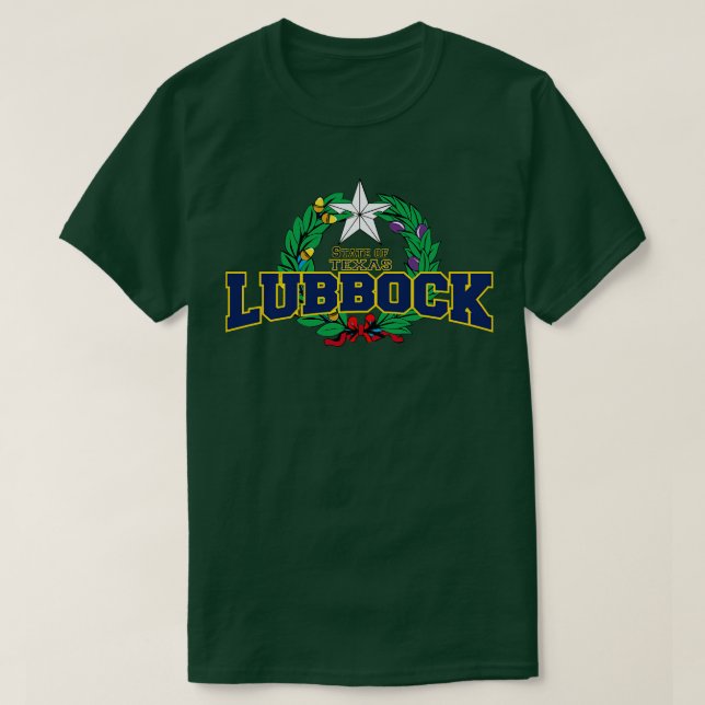 Lubbock Texas StateUSA T-Shirt (Design vorne)
