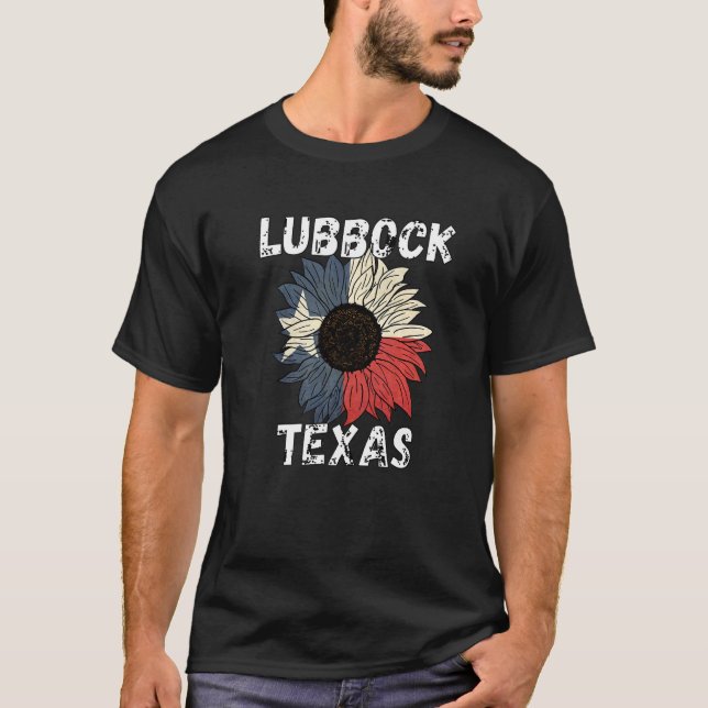 Lubbock TX Souvenirs T-Shirt (Vorderseite)