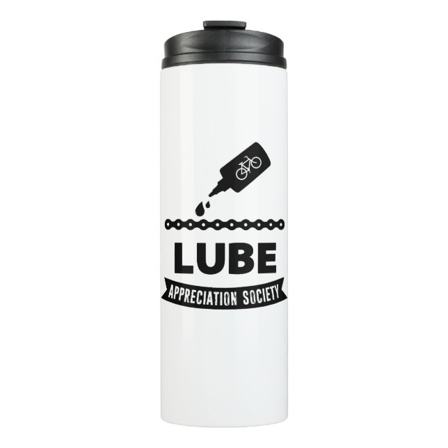 Lube Appreciation Society Cycling Thermosbecher (Vorderseite)