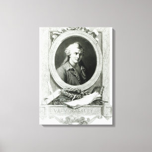 LUC de Clapiers Marquis von Vauvenargues Leinwanddruck
