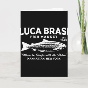 Luca Brasi Fischmarkt Der Pate Est 1945 Fisch Karte