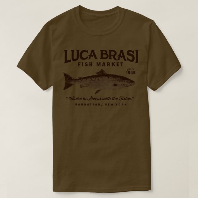 Luca Brasi Fischmarkt T-Shirt (Design vorne)