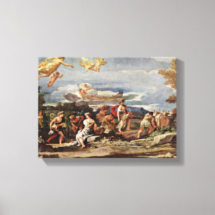 Luca Giordano - Vertumnus und Pomona Leinwanddruck