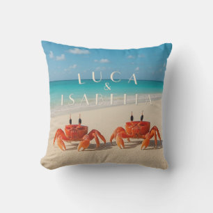 Luca & Isabella – Personalisiertes Outdoor-Kissen Kissen