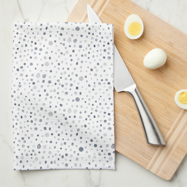 Lucas Confetti Wasserfarbe Dots Küchentücher (Viertel Falte)