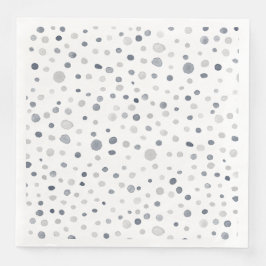 Lucas Confetti Wasserfarbe Dots Papier Napkin Serviette