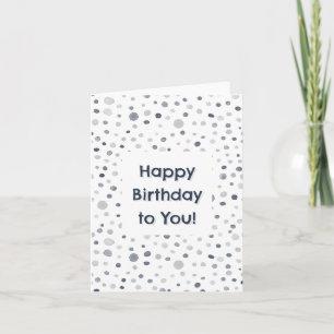 Lucas Confetti Wasserfarbe Punkte Geburtstagskarte Karte
