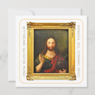 Lucas Cranach the Young Salvator Mundi Hi-Def