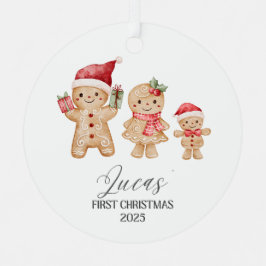Lucas' First Christmas Ornament Aus Metall