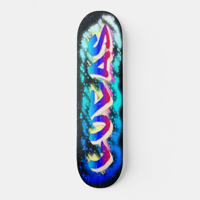 LUCAS Kundenspezifisches Graffiti-Skateboard Skateboard (Vorderseite)