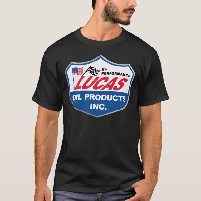 Lucas Oil Racing Logo Essential  T-Shirt (Vorderseite)
