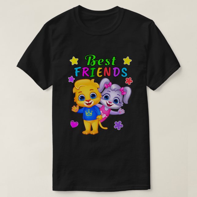 Lucas und Ruby Best Friends Forever von RV AppStud T-Shirt (Design vorne)
