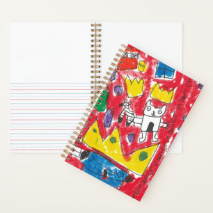 Lucas's Basquiat inspiriert Notebook Notizbuch