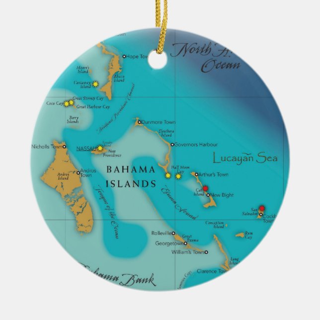 Lucayan Seeverzierung Keramik Ornament (Vorne)