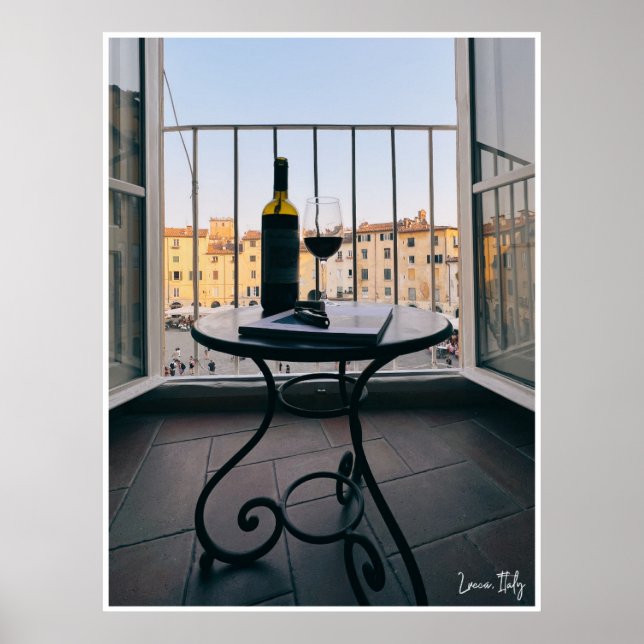 Lucca, Italien Poster (Vorne)