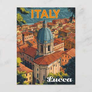 Lucca, Italien Postkarte