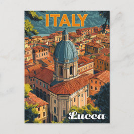 Lucca, Italien Postkarte