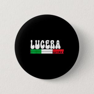 Lucera City Italia Vintage Italienflagge Für Reise Button