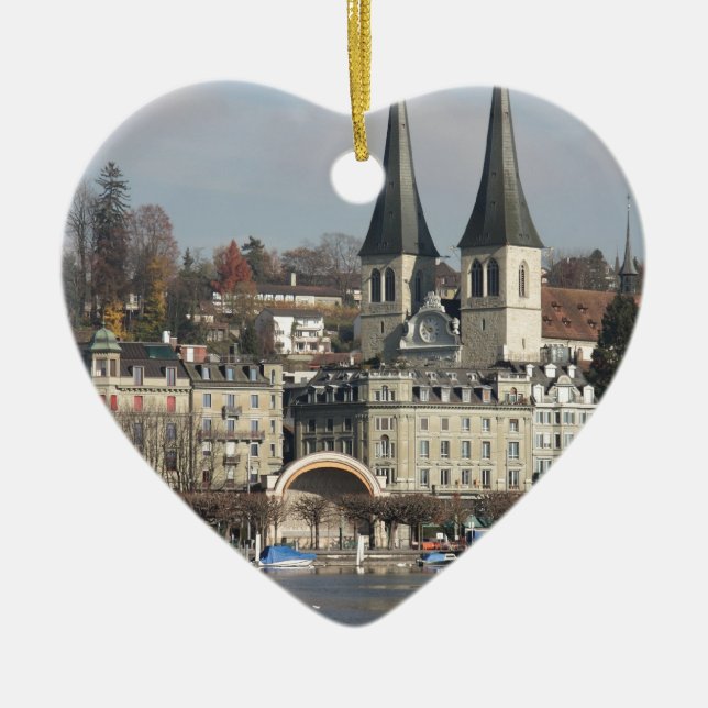 Lucern, die Schweiz Keramik Ornament (Vorne)