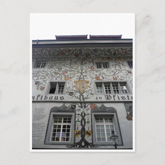 Lucerne zunfthaus postkarte (Vorderseite)