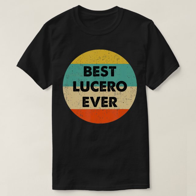 Lucero Name T-Shirt (Design vorne)