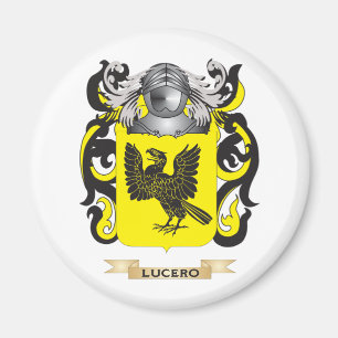 Lucero-Wappen (Familienwappen) Magnet